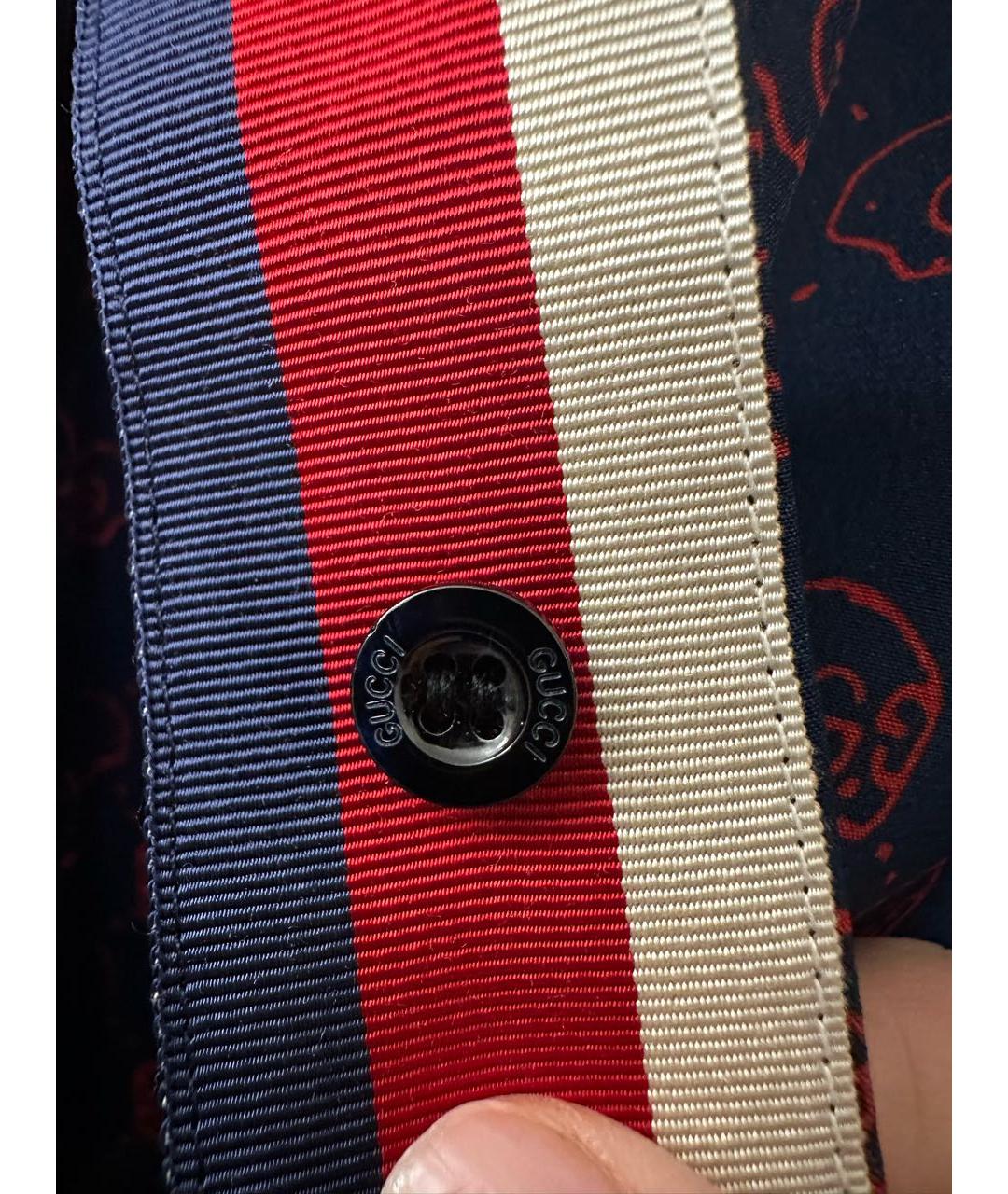 GUCCI Мульти шелковый костюм с брюками, фото 7