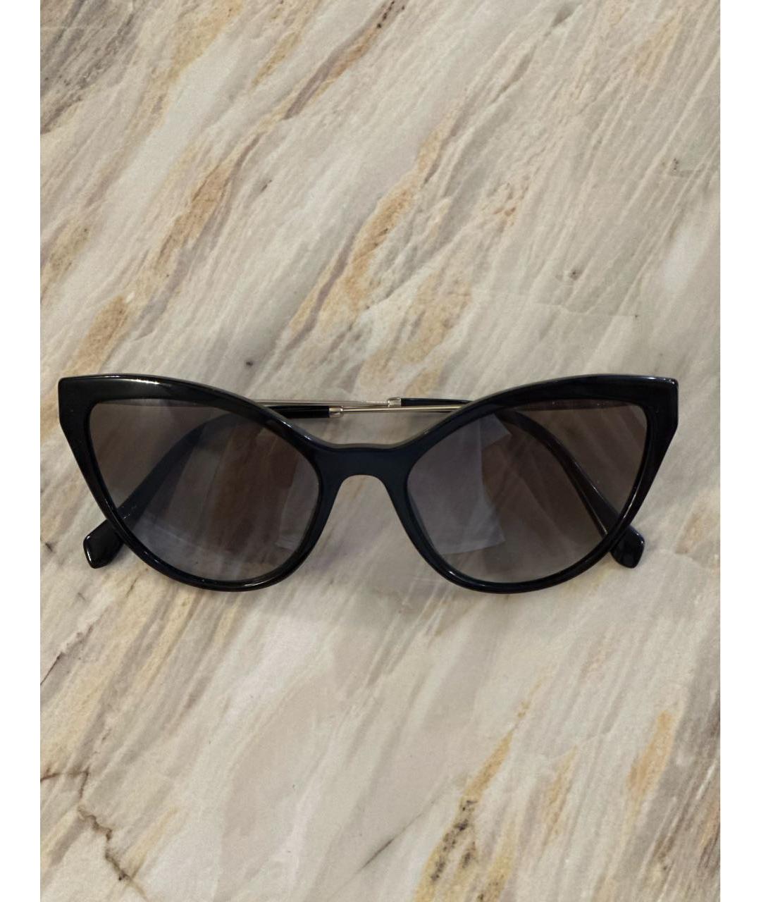 MIU MIU Черные пластиковые солнцезащитные очки, фото 6