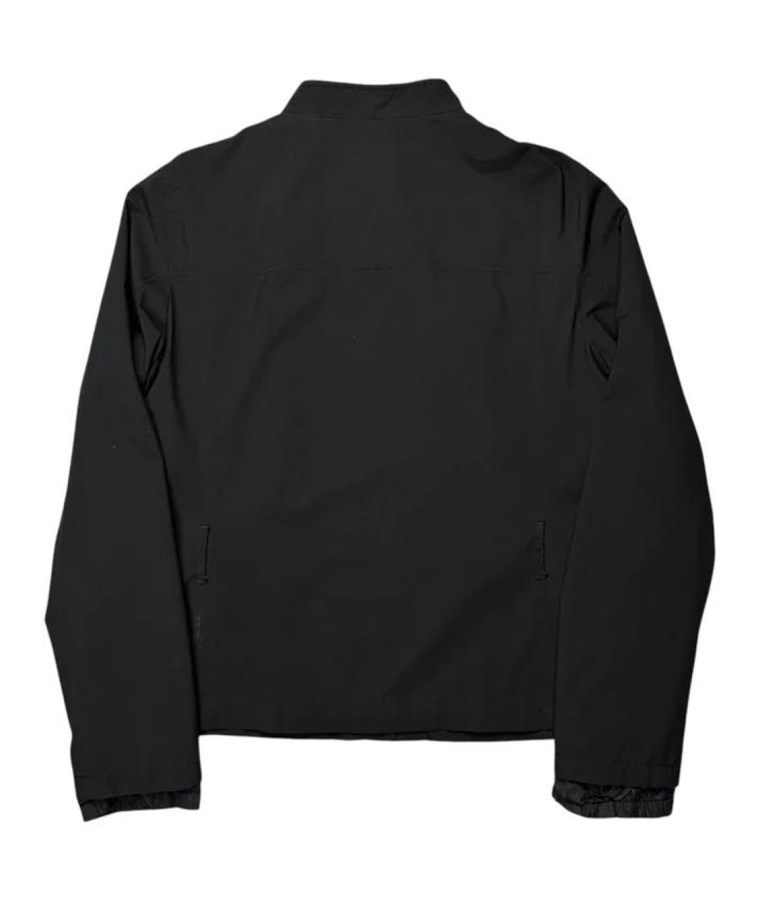 PRADA Черная полиэстеровая куртка, фото 3