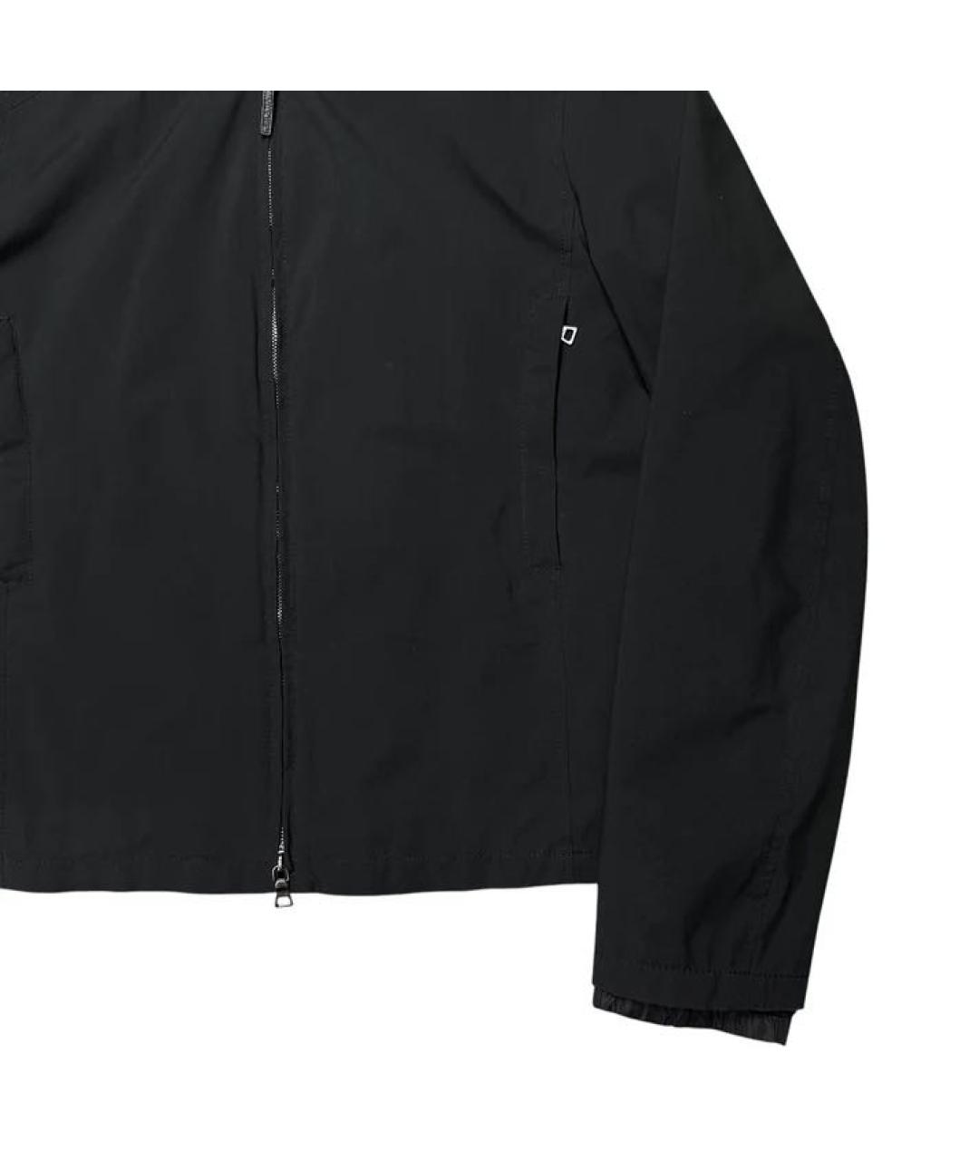 PRADA Черная полиэстеровая куртка, фото 8