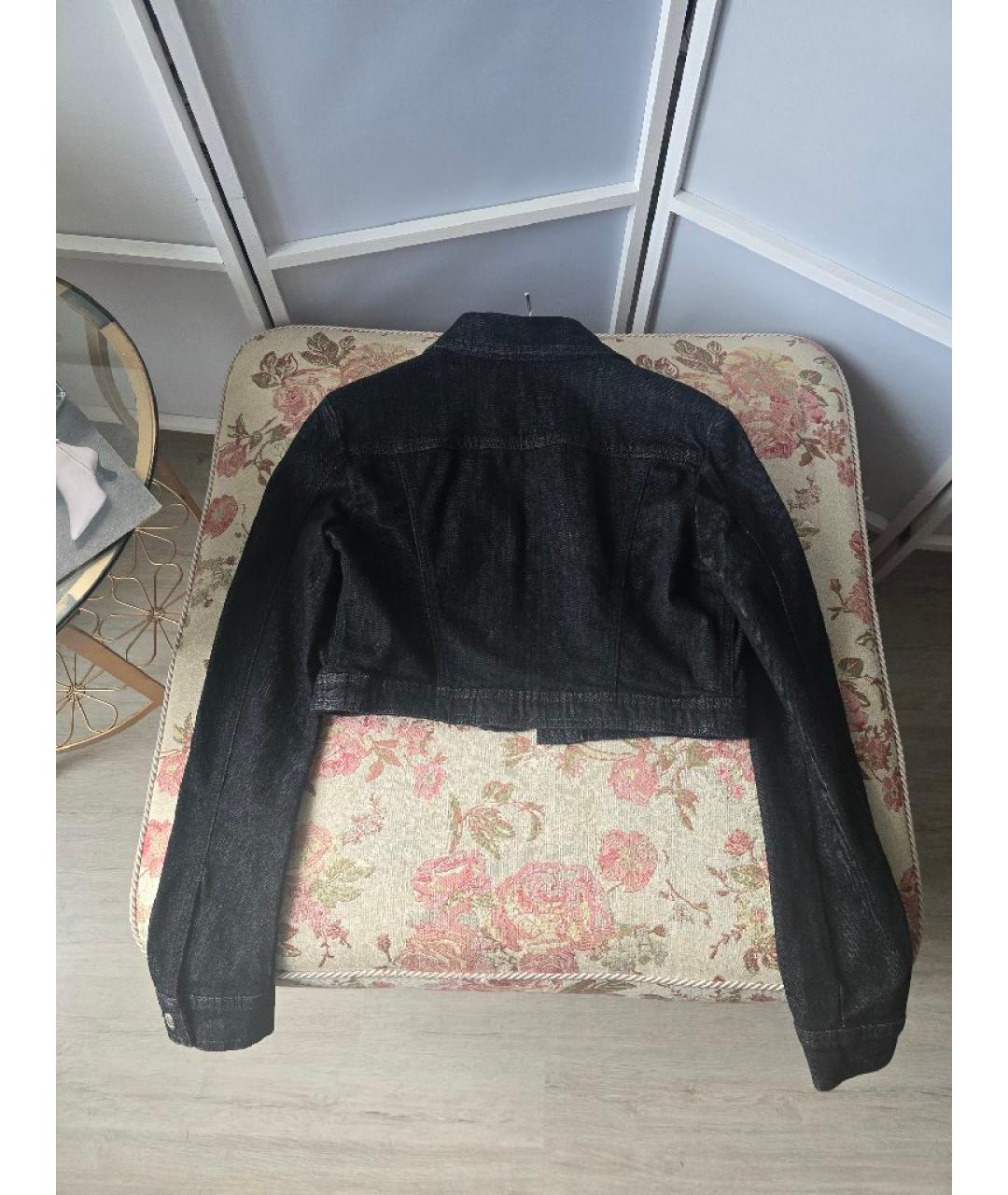 VERSACE JEANS COUTURE Черная куртка, фото 2
