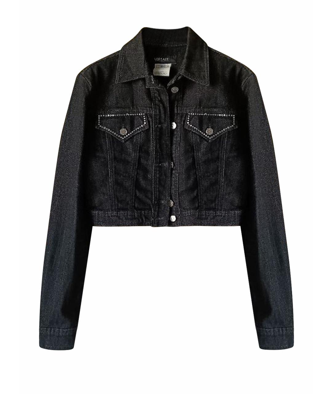 VERSACE JEANS COUTURE Черная куртка, фото 1