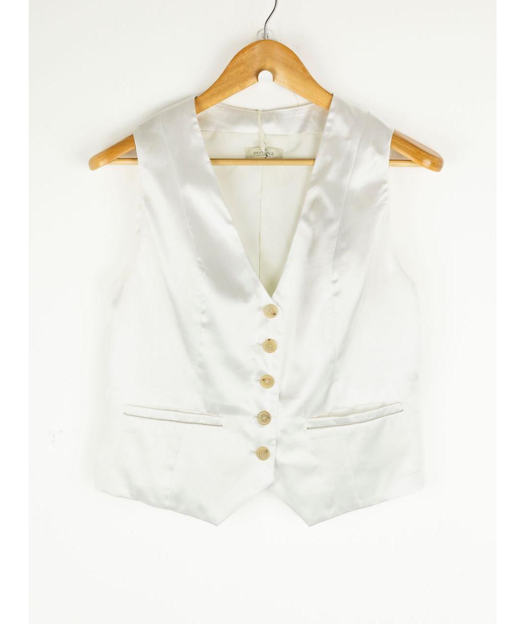 PANICALE Белый полиэстеровый костюм с юбками, фото 6