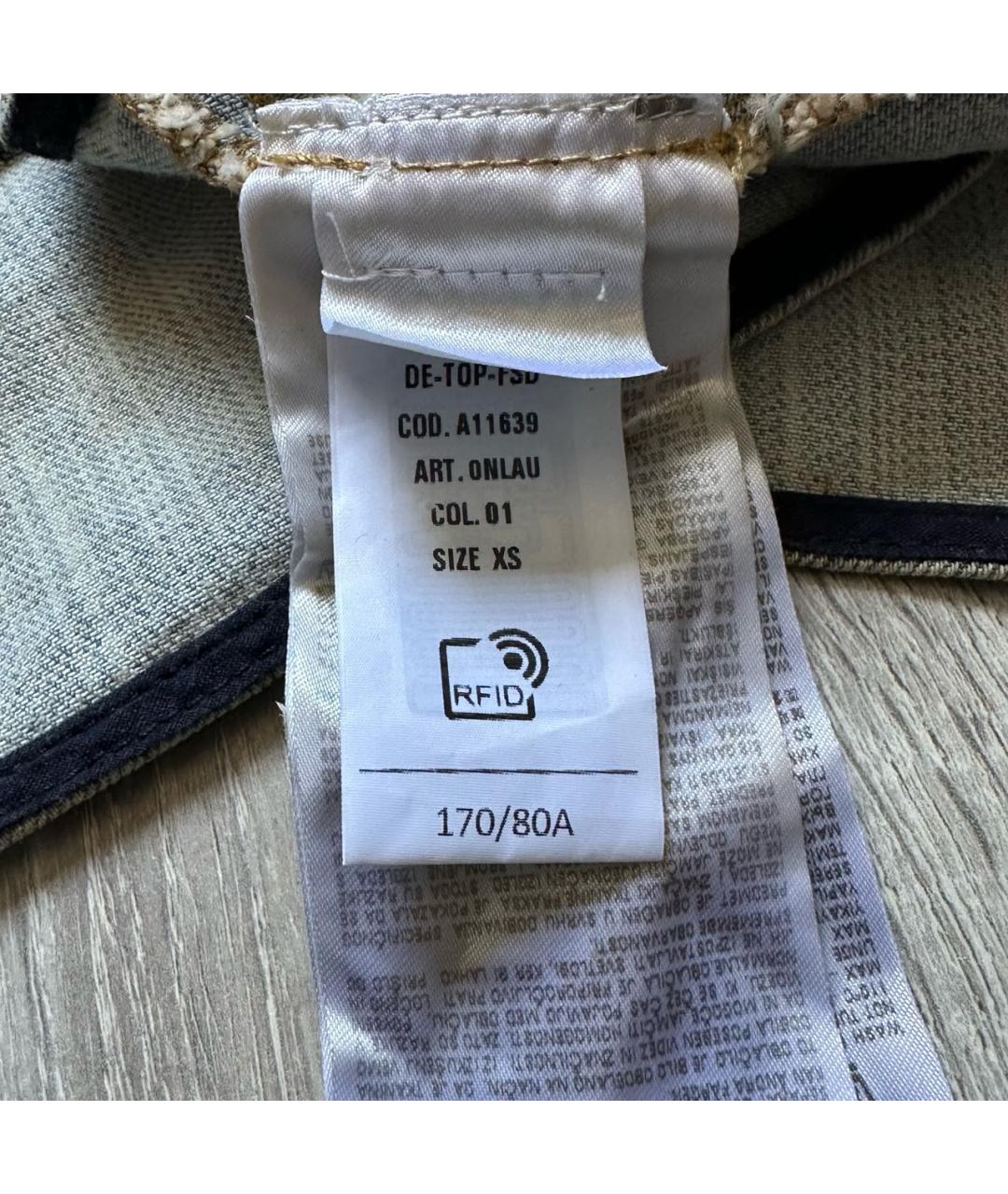 DIESEL Бежевая хлопковая майка, фото 5