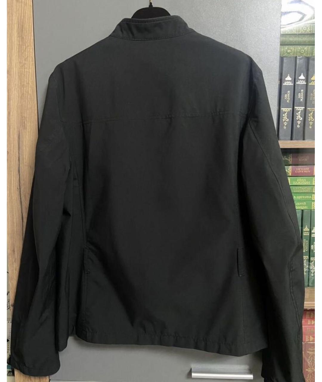 PRADA Черная полиэстеровая куртка, фото 4