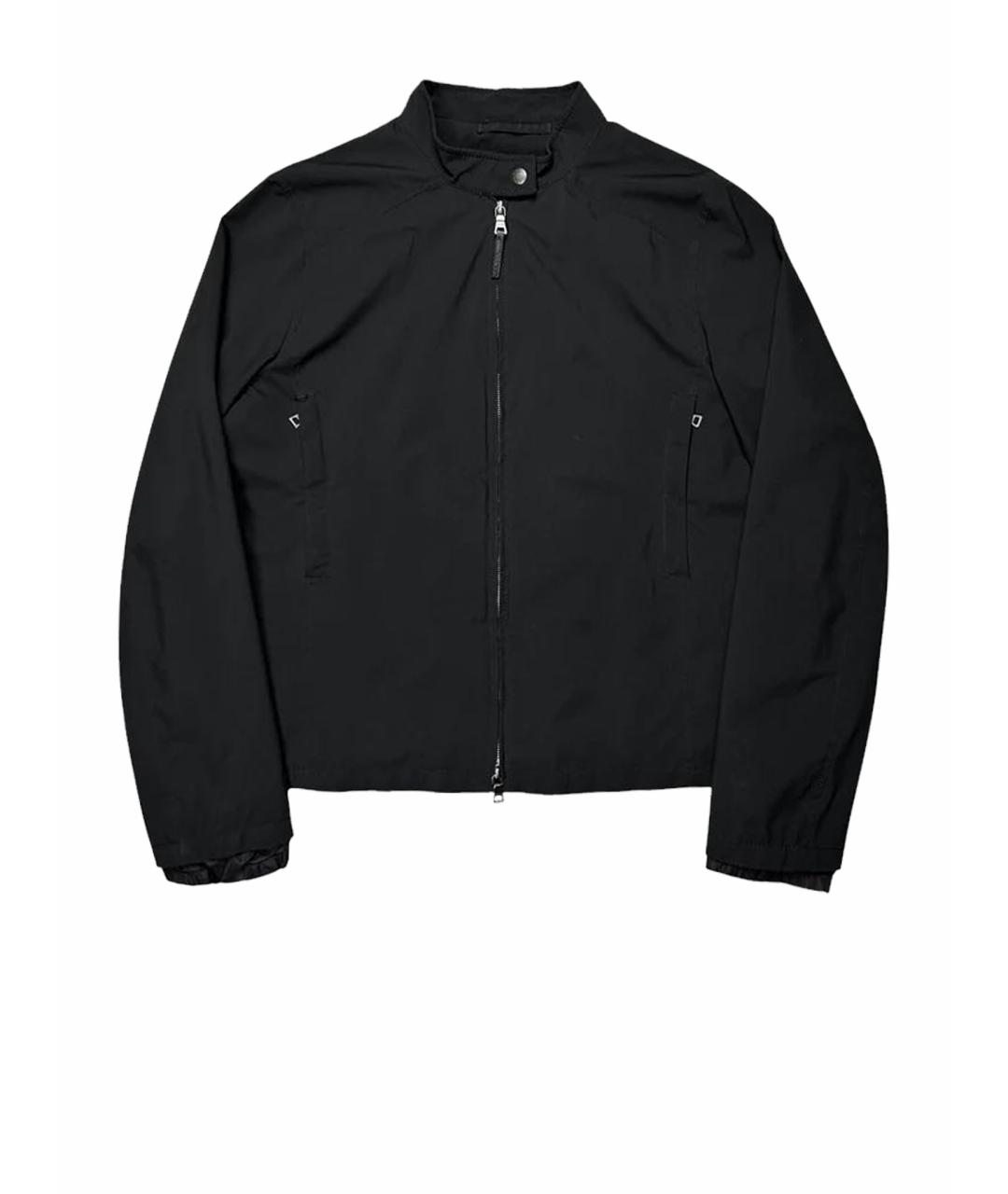 PRADA Черная полиэстеровая куртка, фото 1