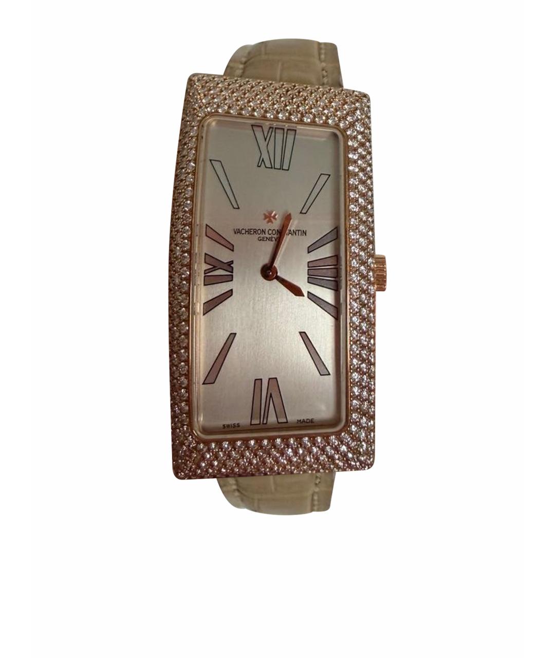 VACHERON CONSTANTIN Бежевые часы из желтого золота, фото 1