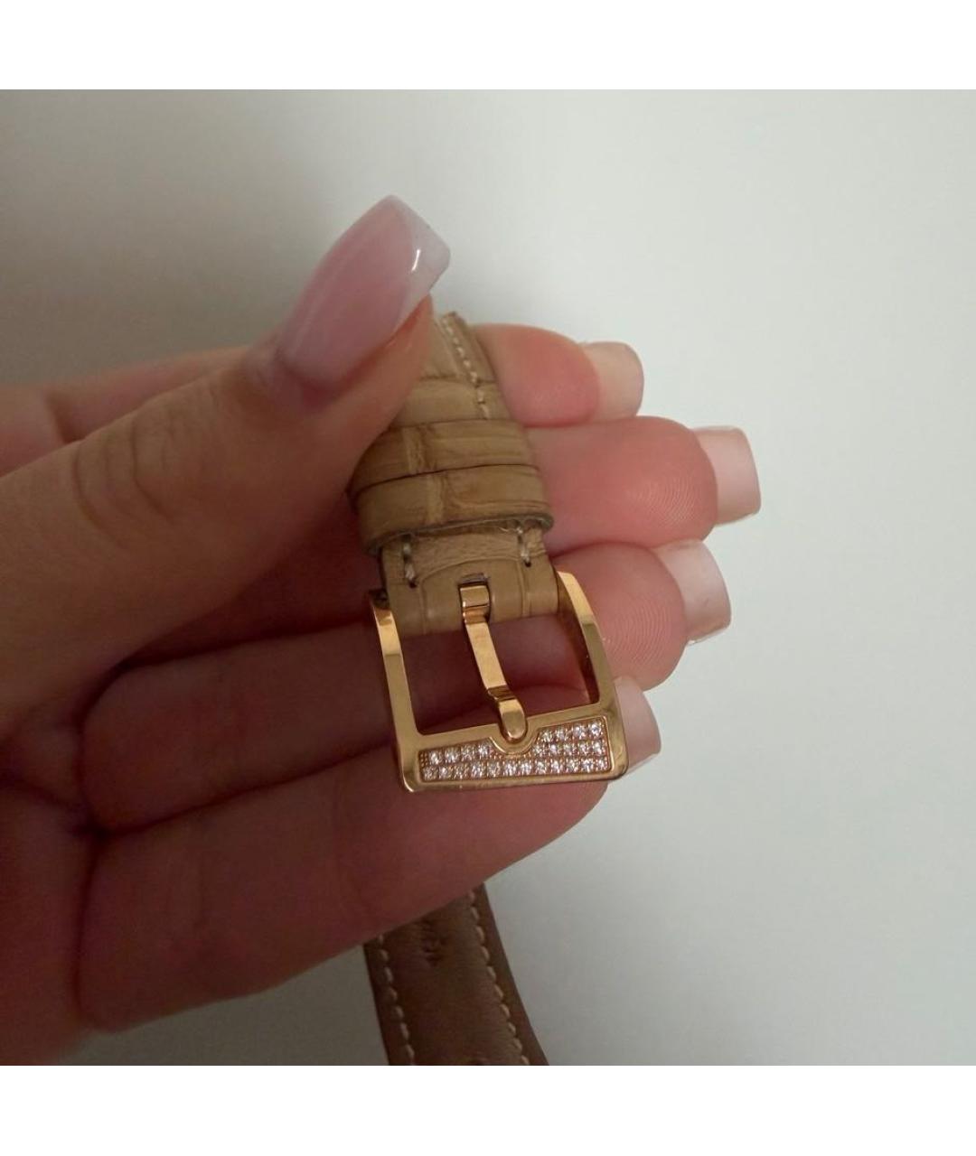 VACHERON CONSTANTIN Бежевые часы из желтого золота, фото 8