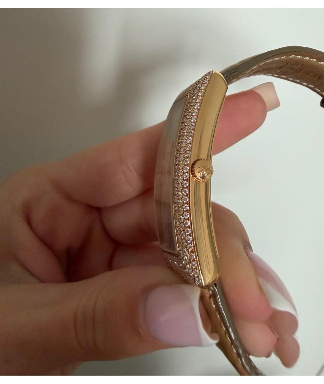 VACHERON CONSTANTIN Бежевые часы из желтого золота, фото 6