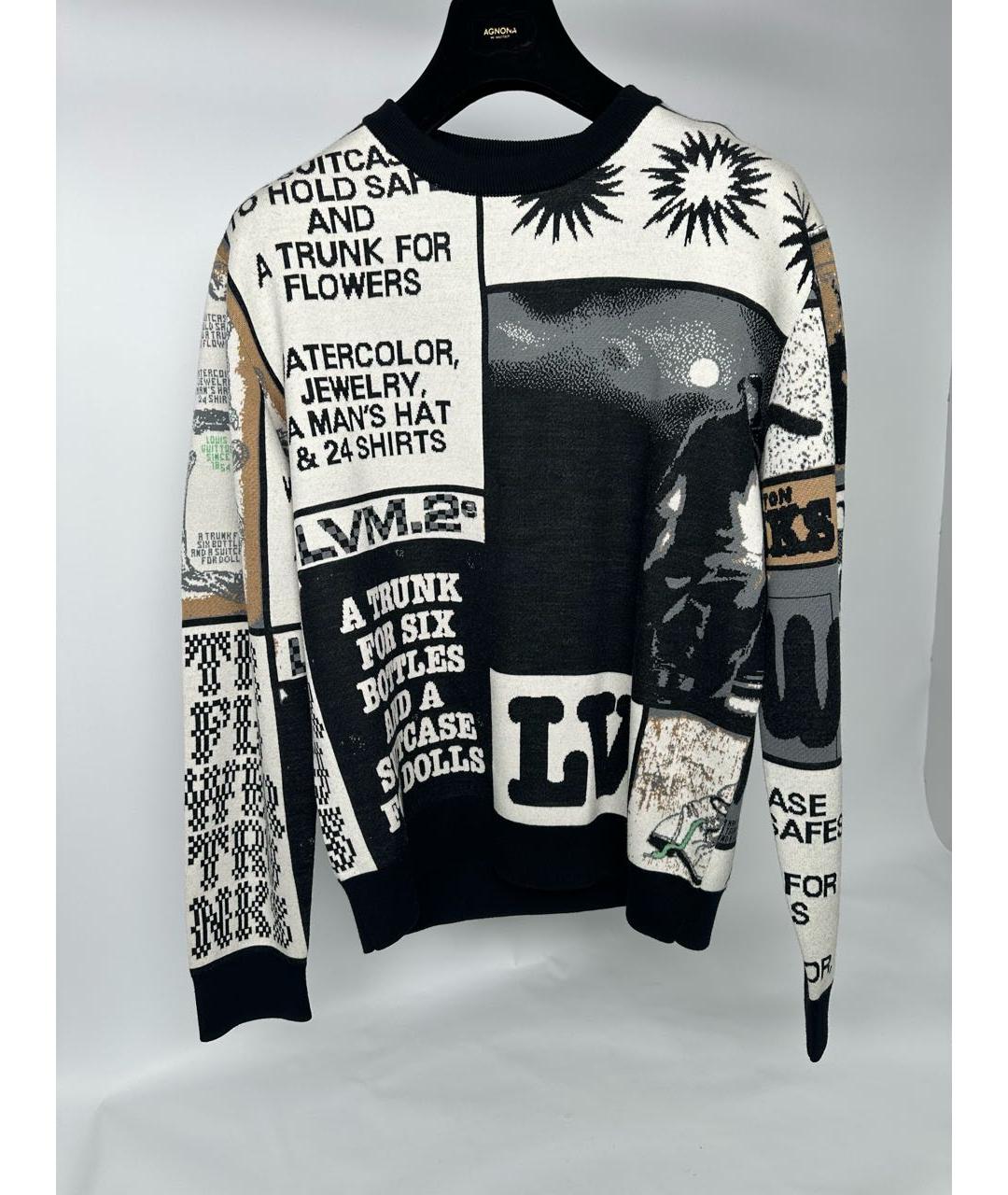 LOUIS VUITTON Мульти шерстяной джемпер / свитер, фото 2