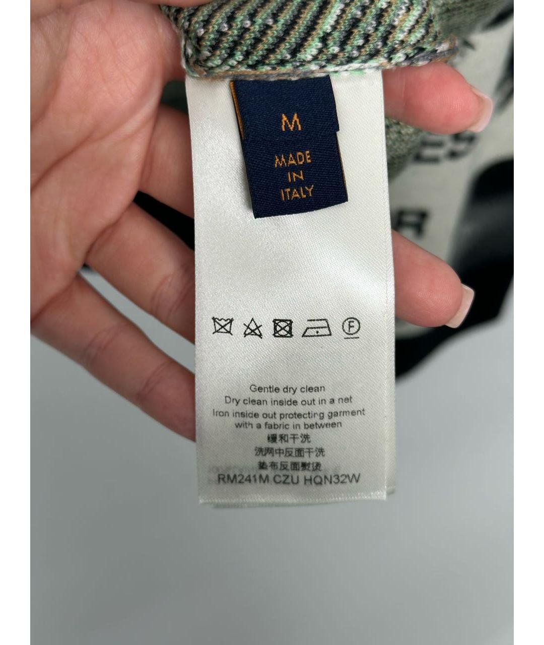 LOUIS VUITTON Мульти шерстяной джемпер / свитер, фото 5