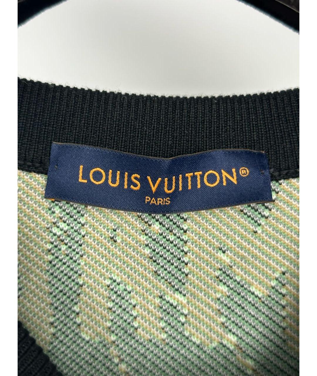 LOUIS VUITTON Мульти шерстяной джемпер / свитер, фото 4