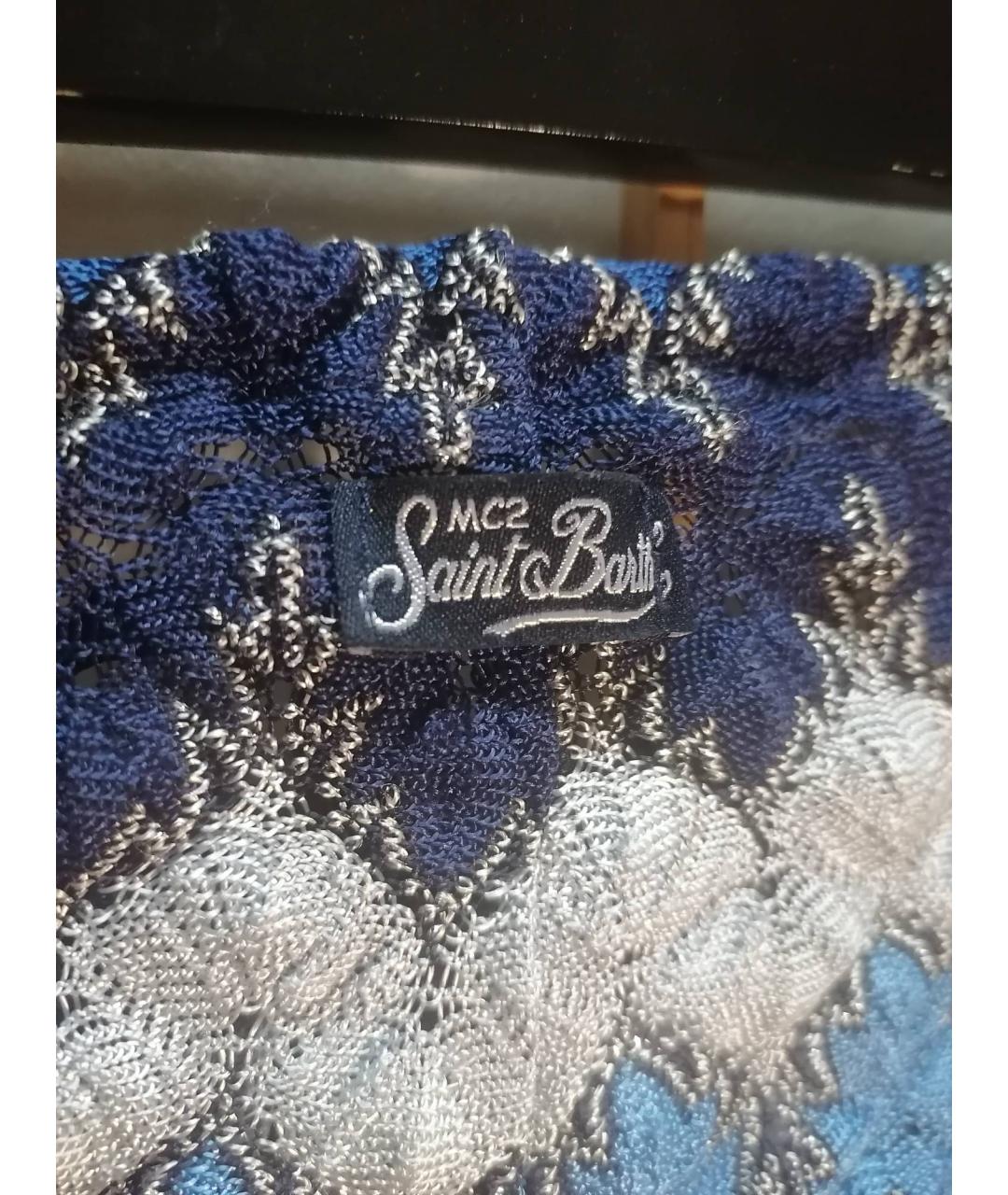 MC2 SAINT BARTH Вискозные брюки широкие, фото 3