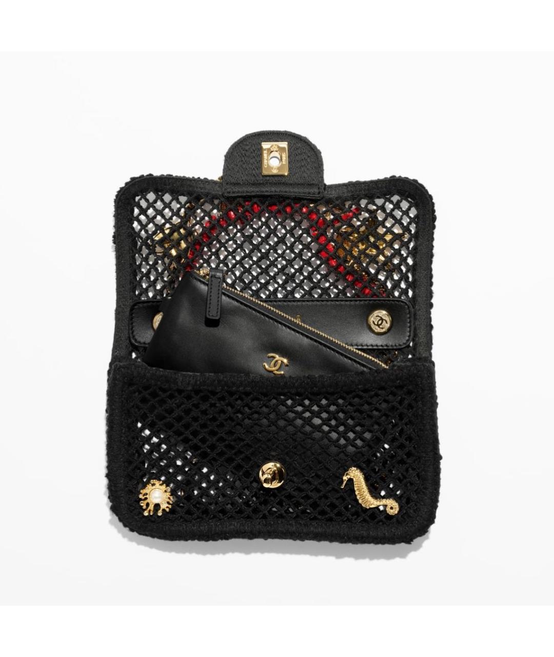 CHANEL Черная сумка через плечо, фото 3