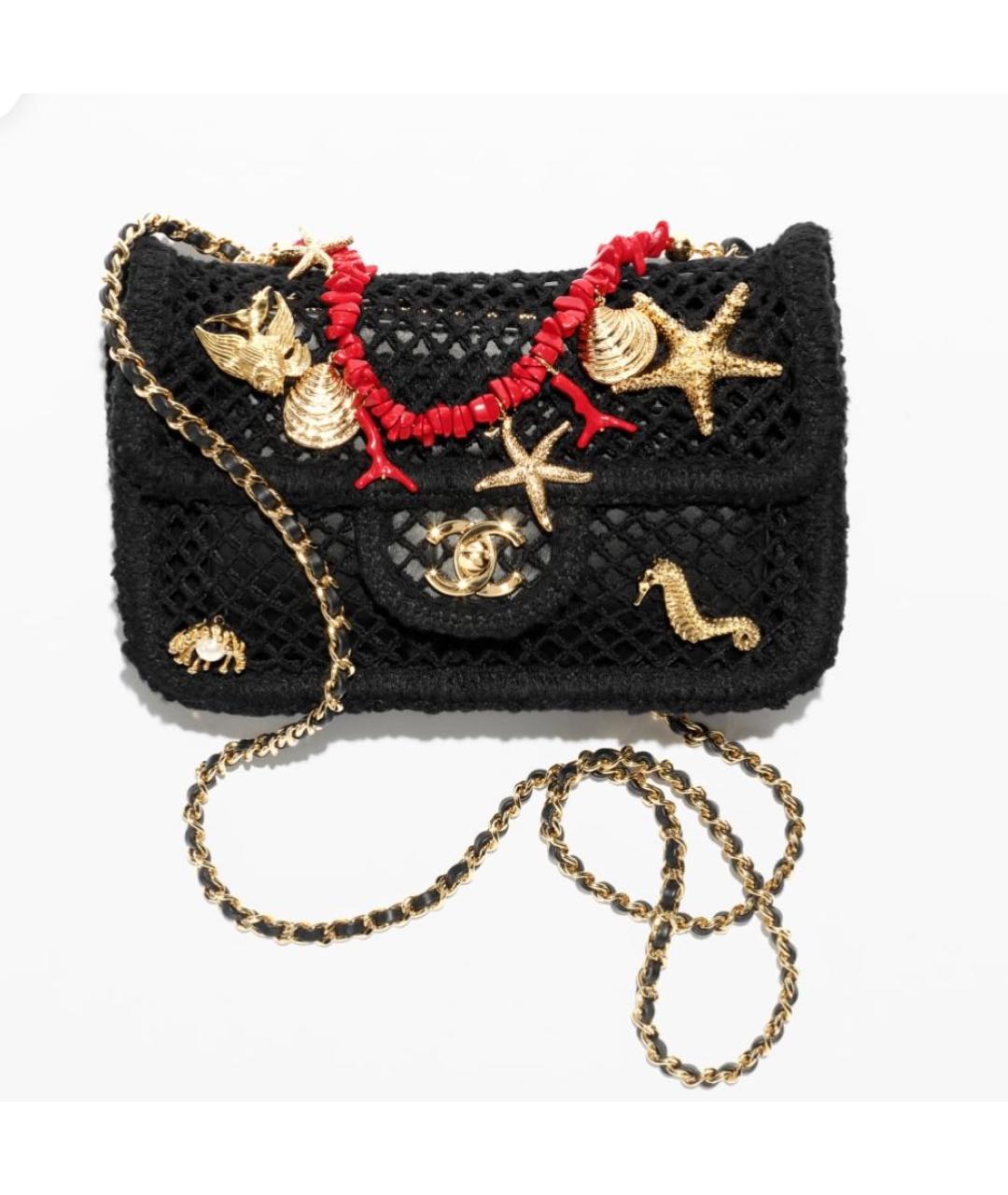 CHANEL Черная сумка через плечо, фото 4