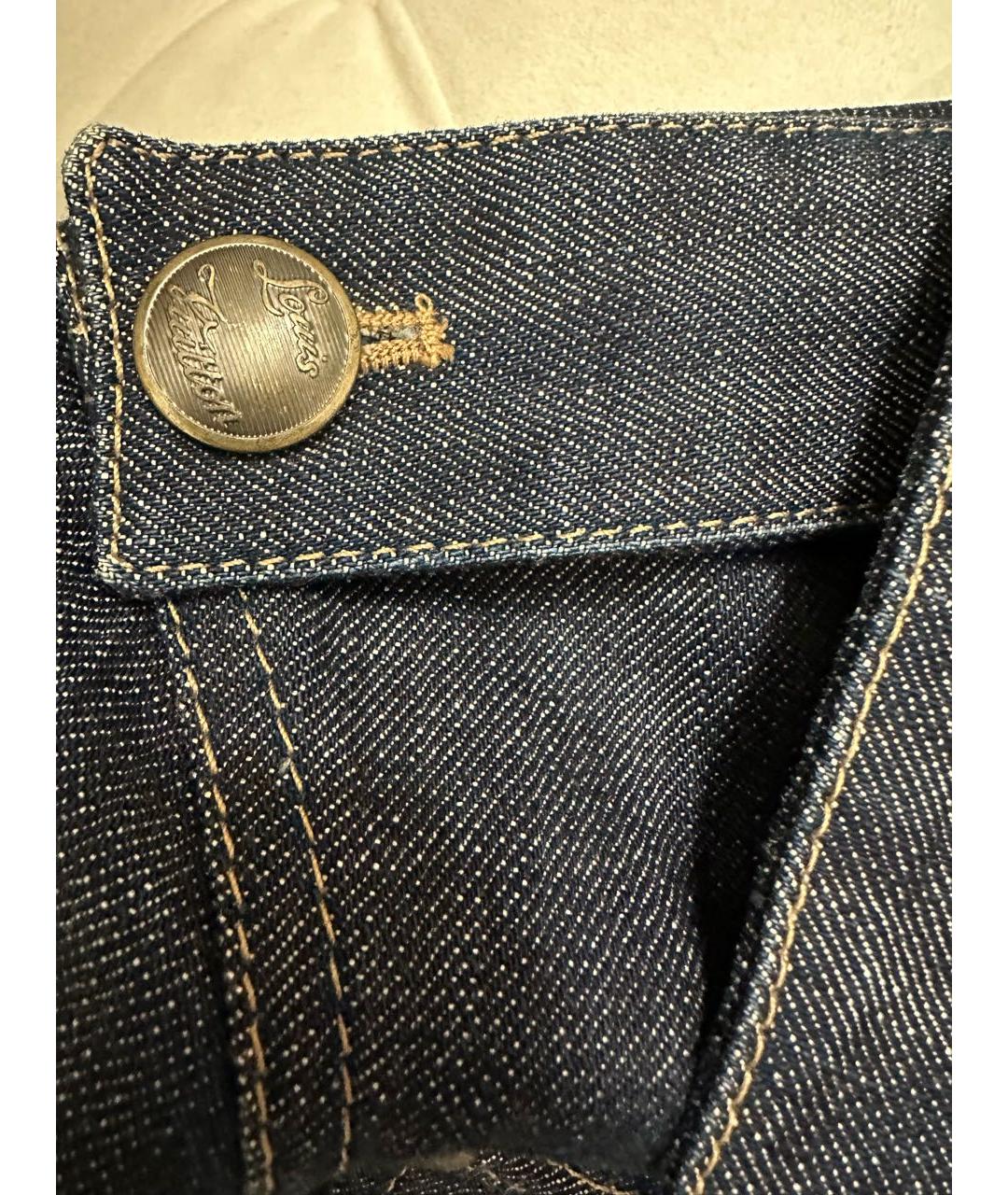 LOUIS VUITTON Темно-синяя деним куртка, фото 6