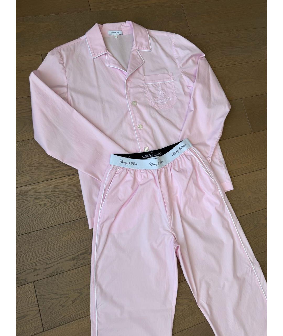 SPORTY AND RICH Розовый костюм с брюками, фото 5