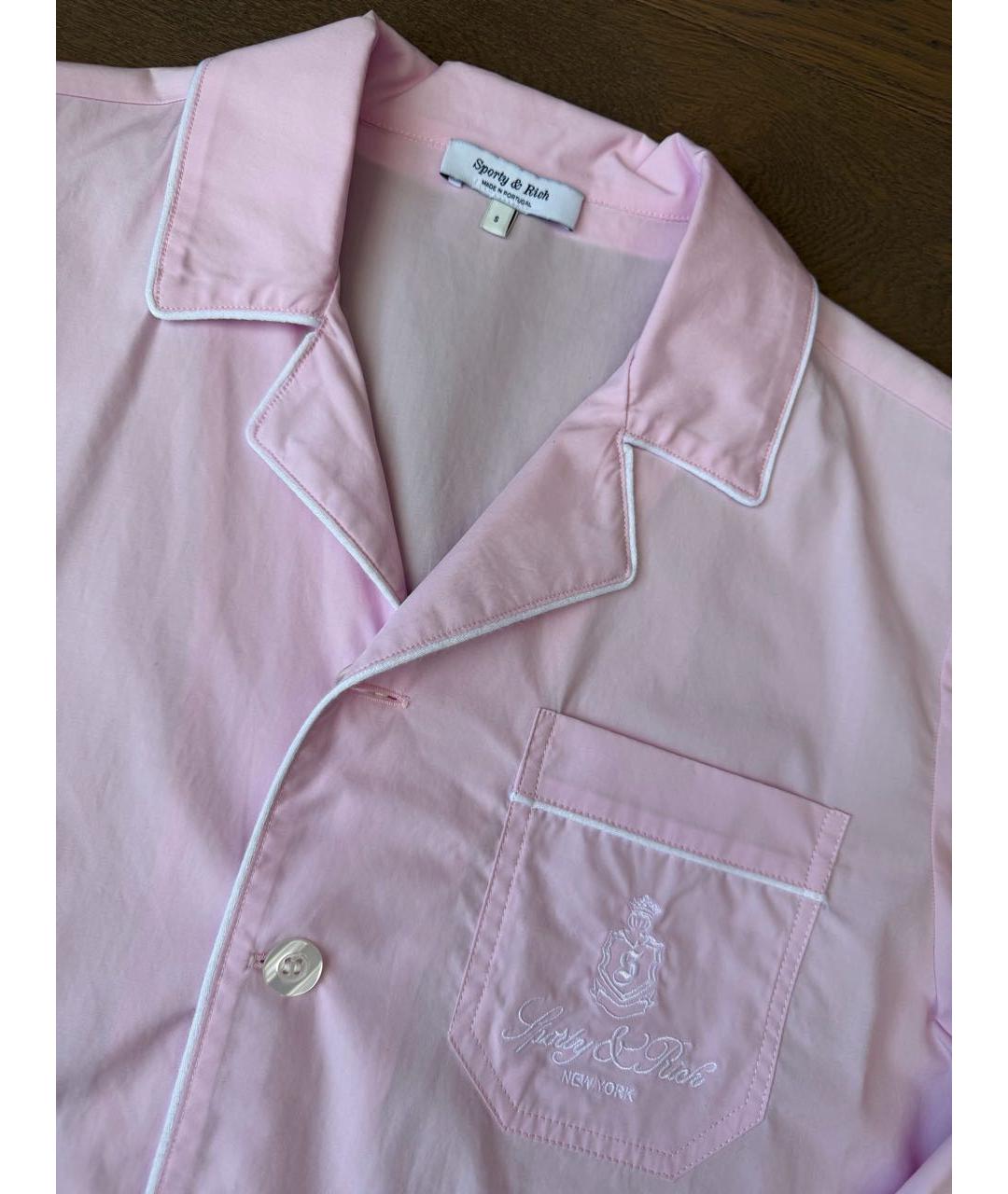 SPORTY AND RICH Розовый костюм с брюками, фото 3