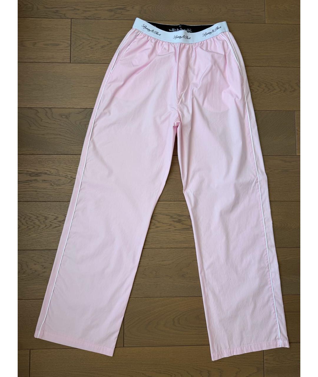 SPORTY AND RICH Розовый костюм с брюками, фото 2