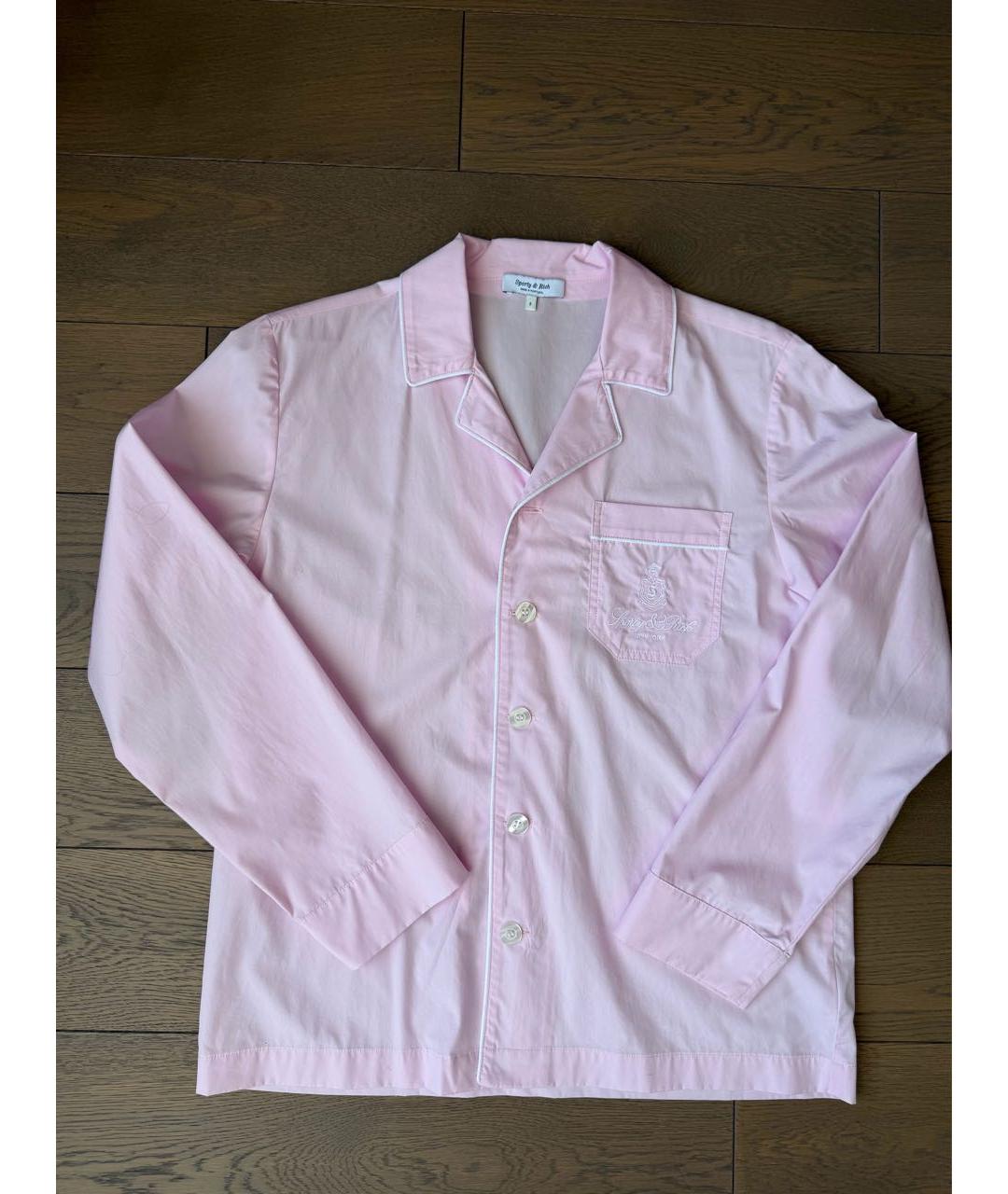 SPORTY AND RICH Розовый костюм с брюками, фото 6