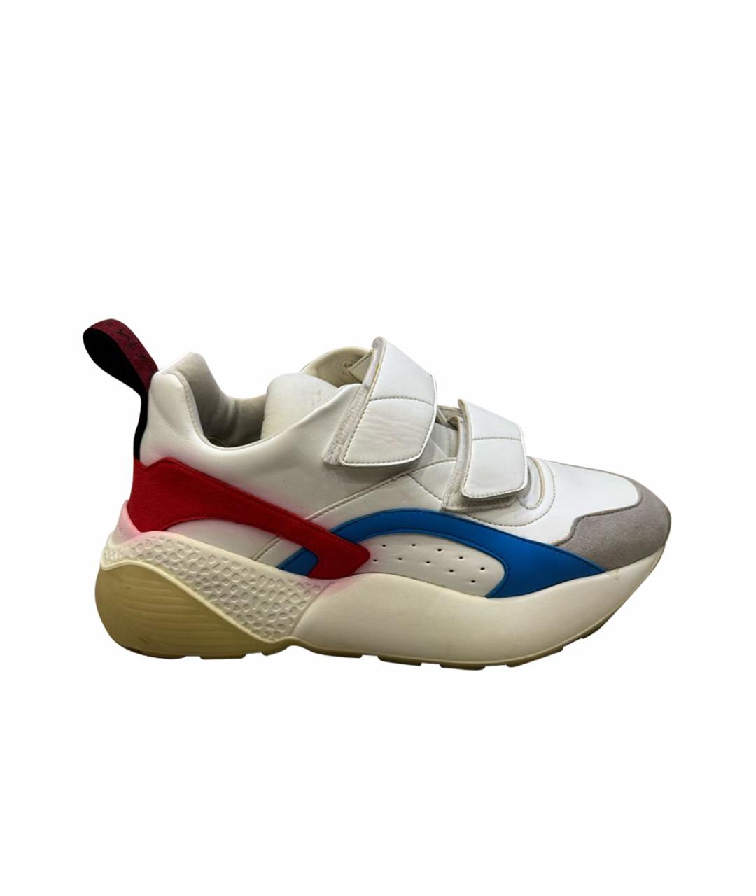 STELLA MCCARTNEY Белые кроссовки из искусственной кожи, фото 1