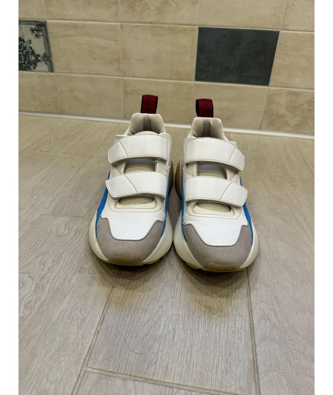 STELLA MCCARTNEY Белые кроссовки из искусственной кожи, фото 2