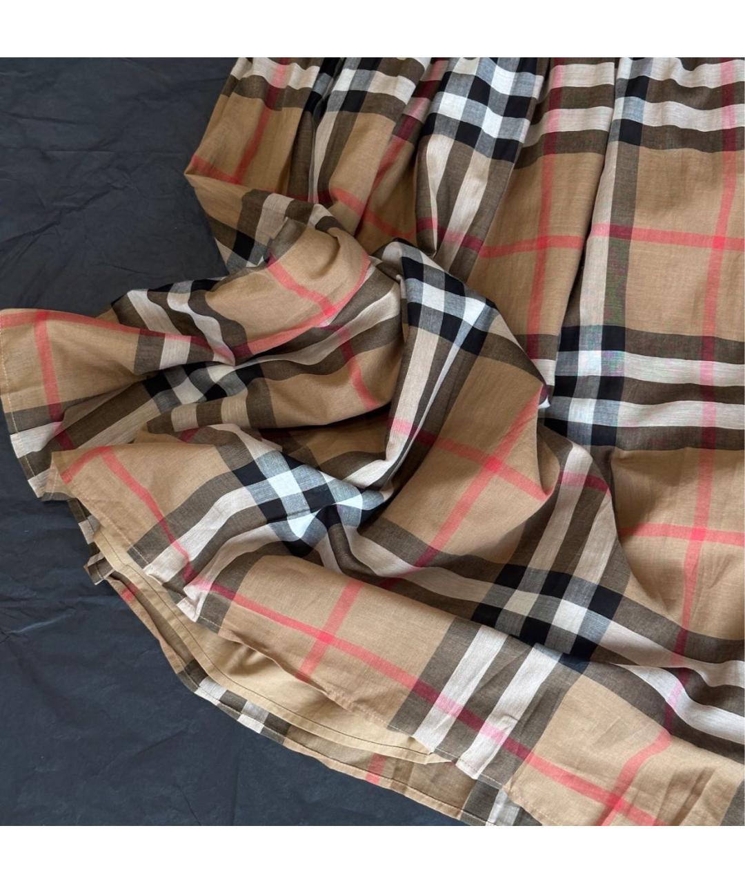 BURBERRY Коричневое повседневное платье, фото 8