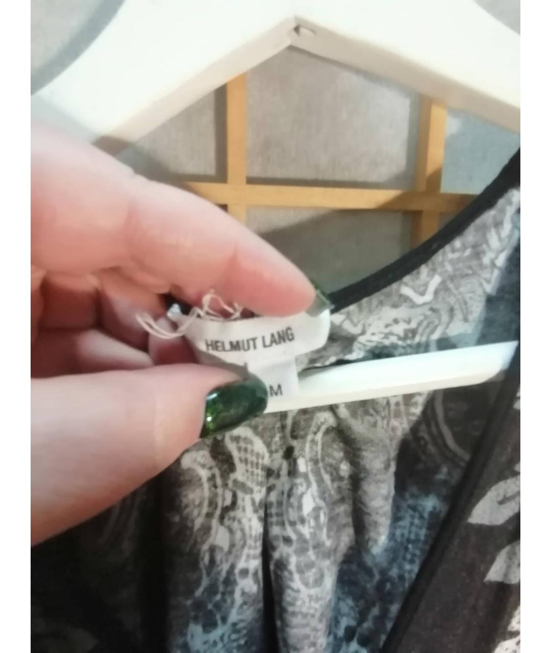 HELMUT LANG Вискозная майка, фото 3