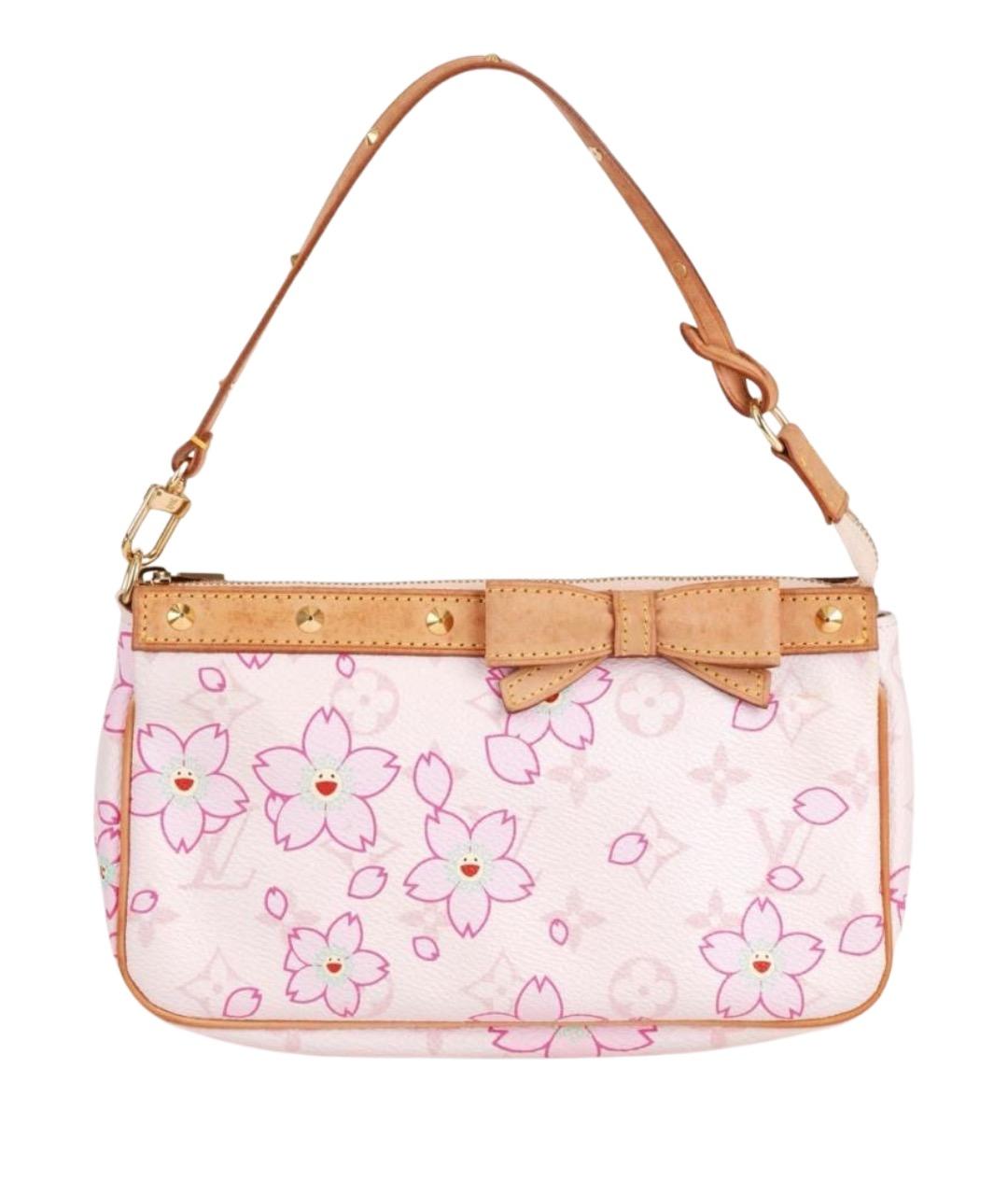 LOUIS VUITTON Розовая сумка с короткими ручками, фото 1