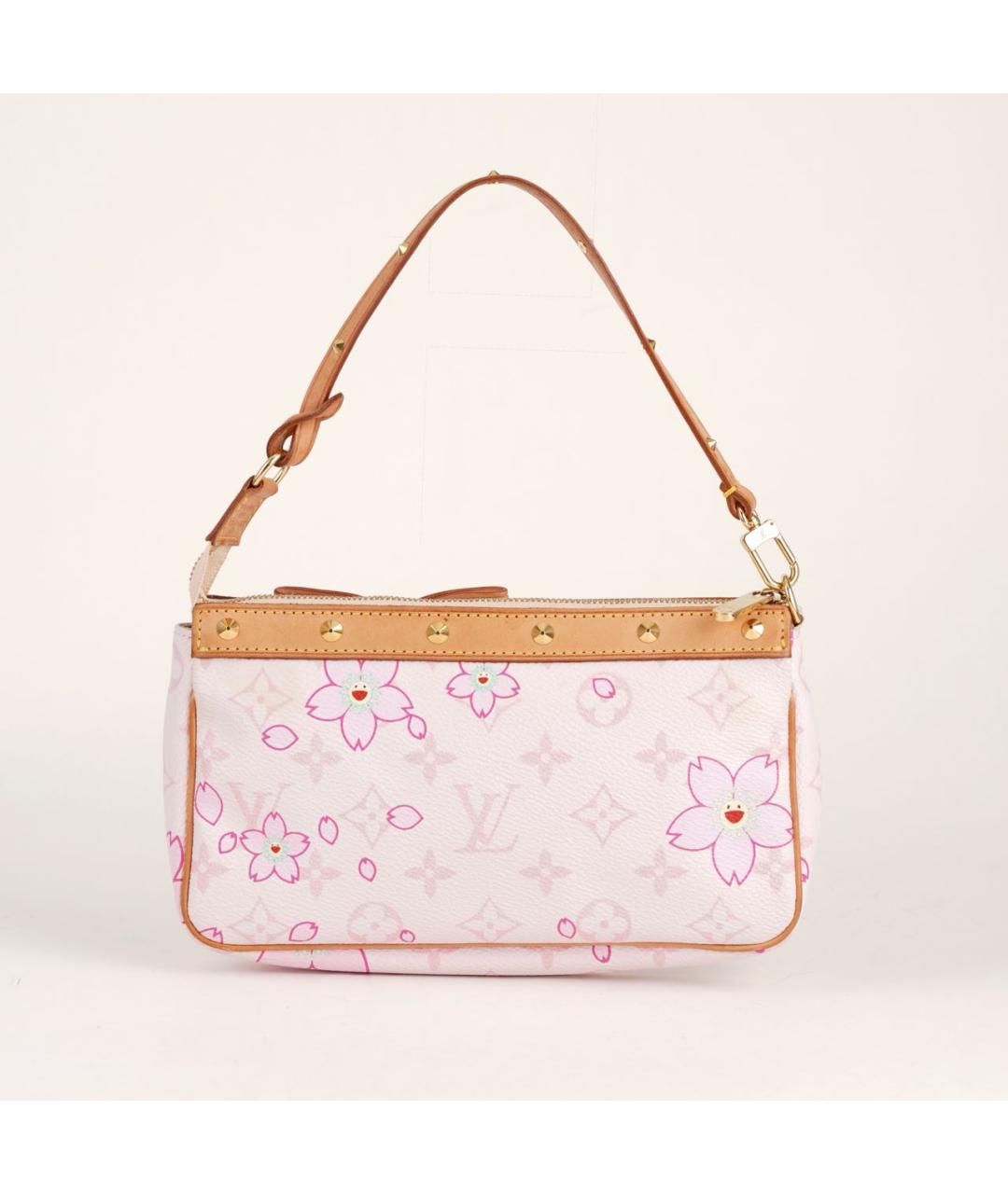 LOUIS VUITTON Розовая сумка с короткими ручками, фото 2