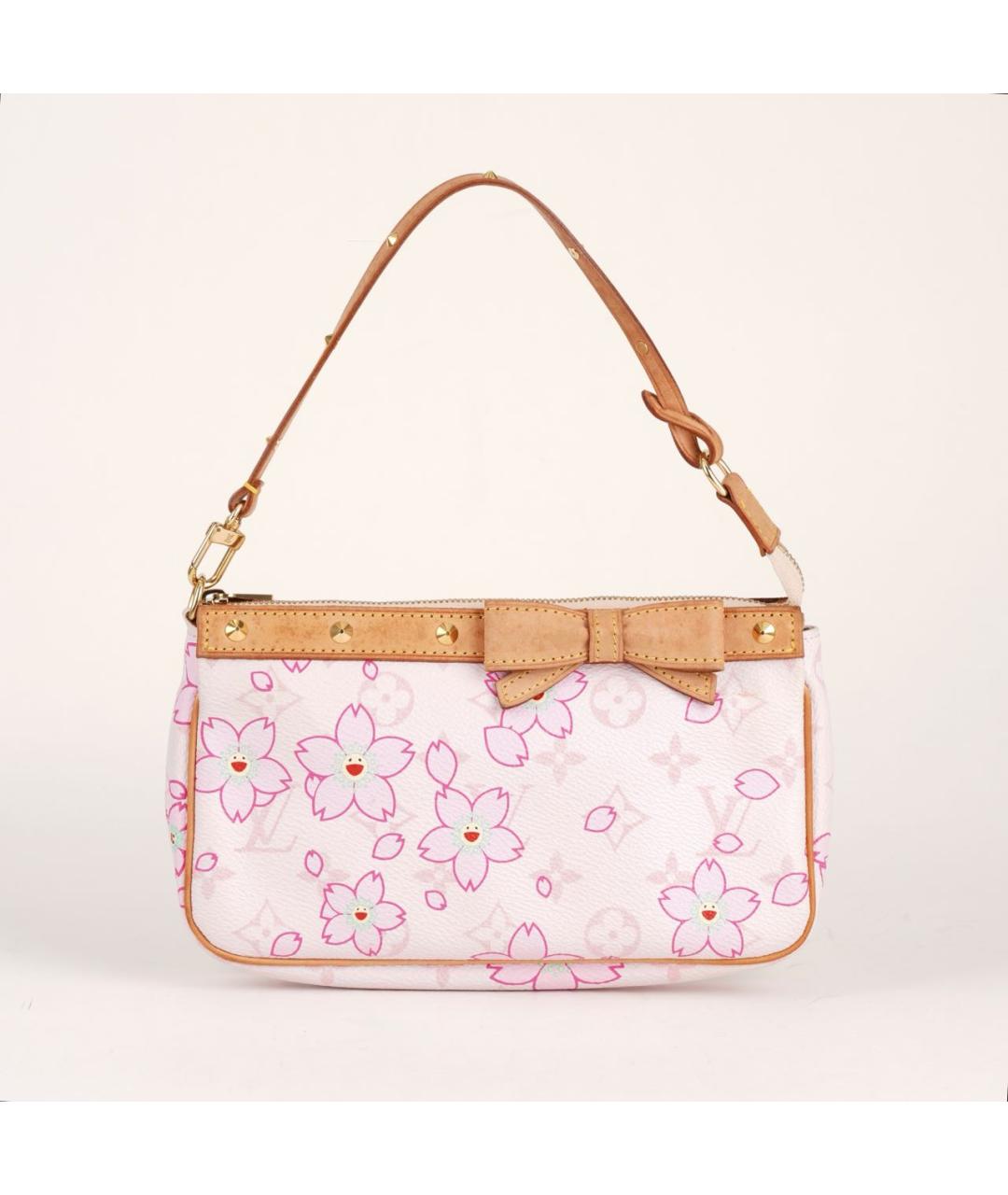 LOUIS VUITTON Розовая сумка с короткими ручками, фото 9