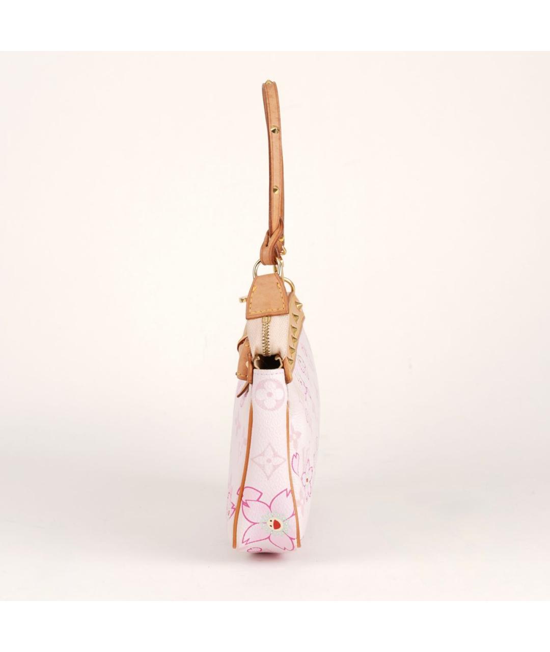 LOUIS VUITTON Розовая сумка с короткими ручками, фото 4