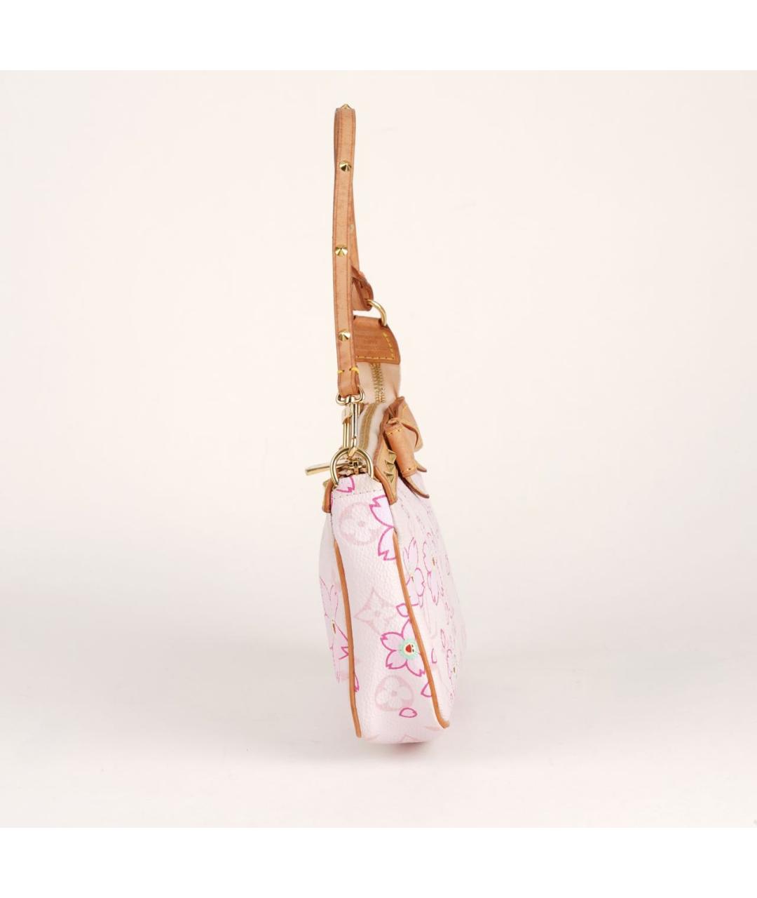 LOUIS VUITTON Розовая сумка с короткими ручками, фото 3