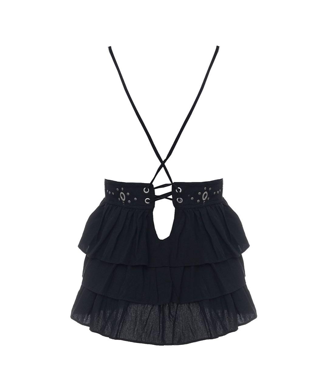 DOLCE&GABBANA Черная хлопковая майка, фото 2