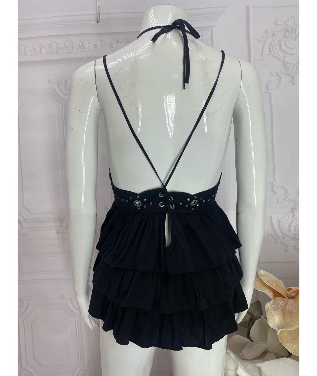 DOLCE&GABBANA Черная хлопковая майка, фото 7