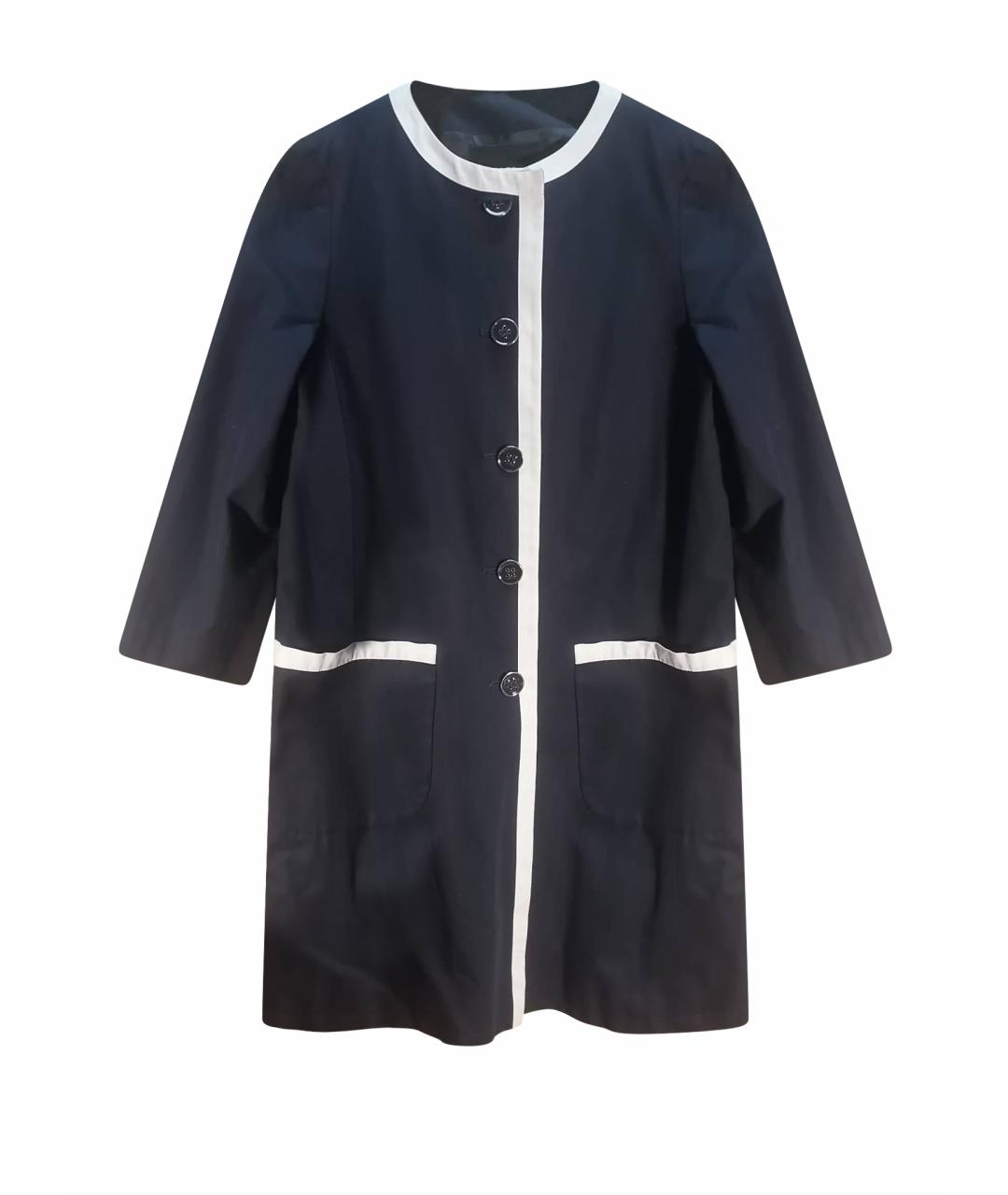 MAX&CO Синий хлопковый жакет/пиджак, фото 1