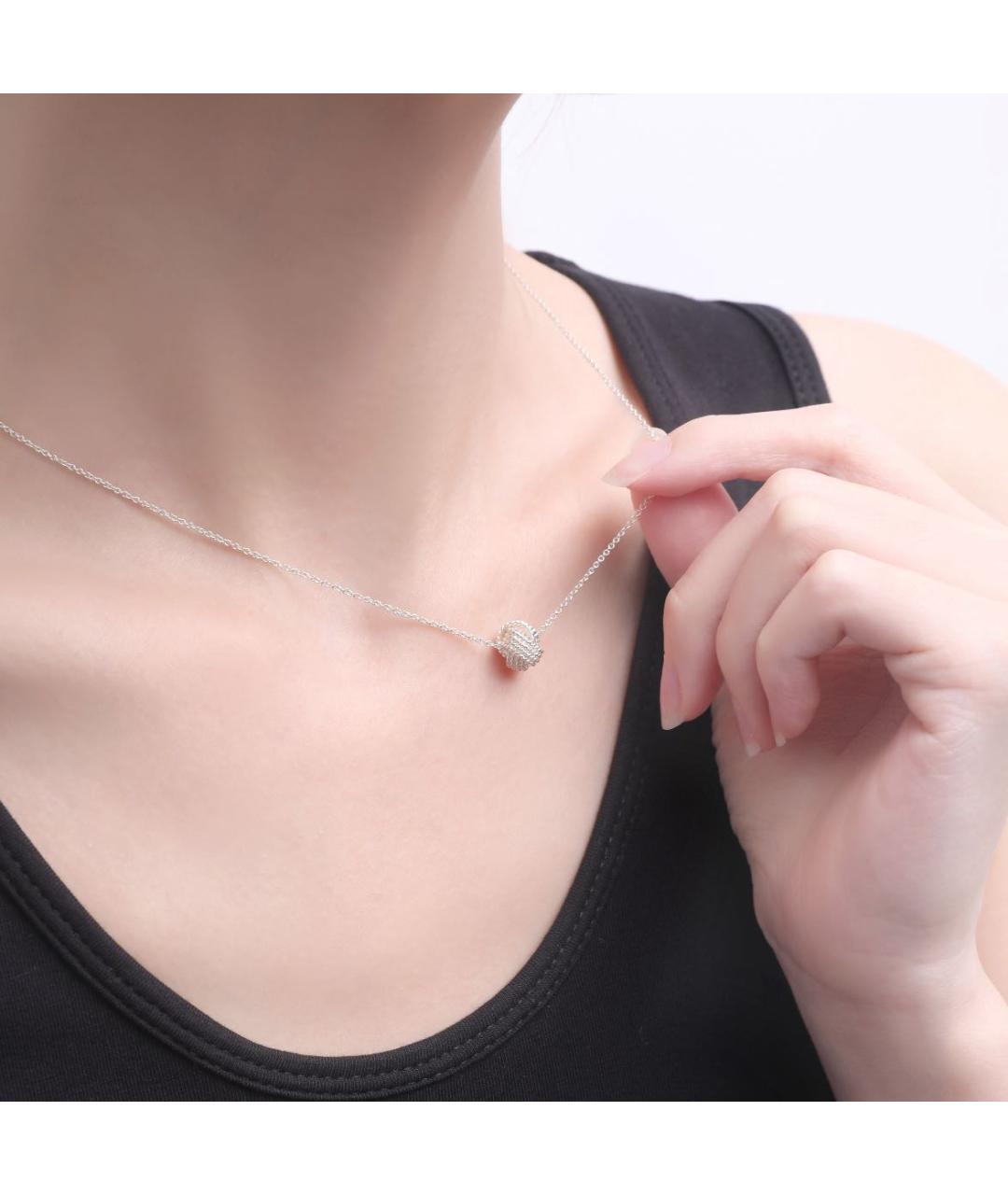 TIFFANY&CO Серебрянный серебряный кулон, фото 4