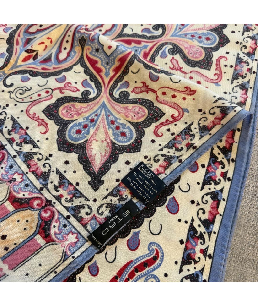 ETRO Мульти шерстяной шарф, фото 2