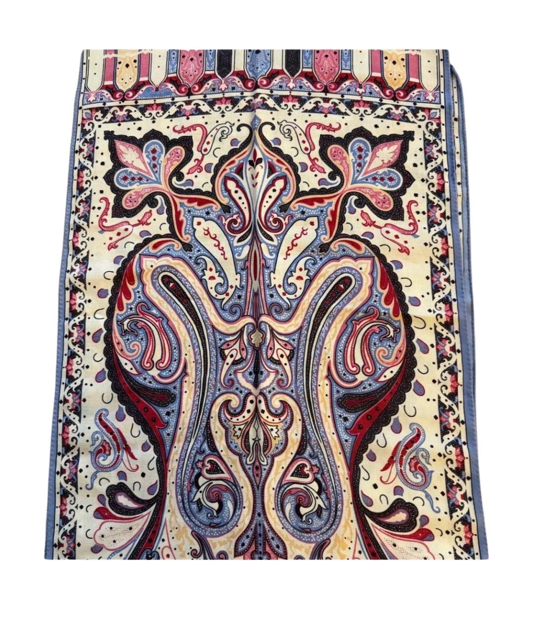 ETRO Мульти шерстяной шарф, фото 1