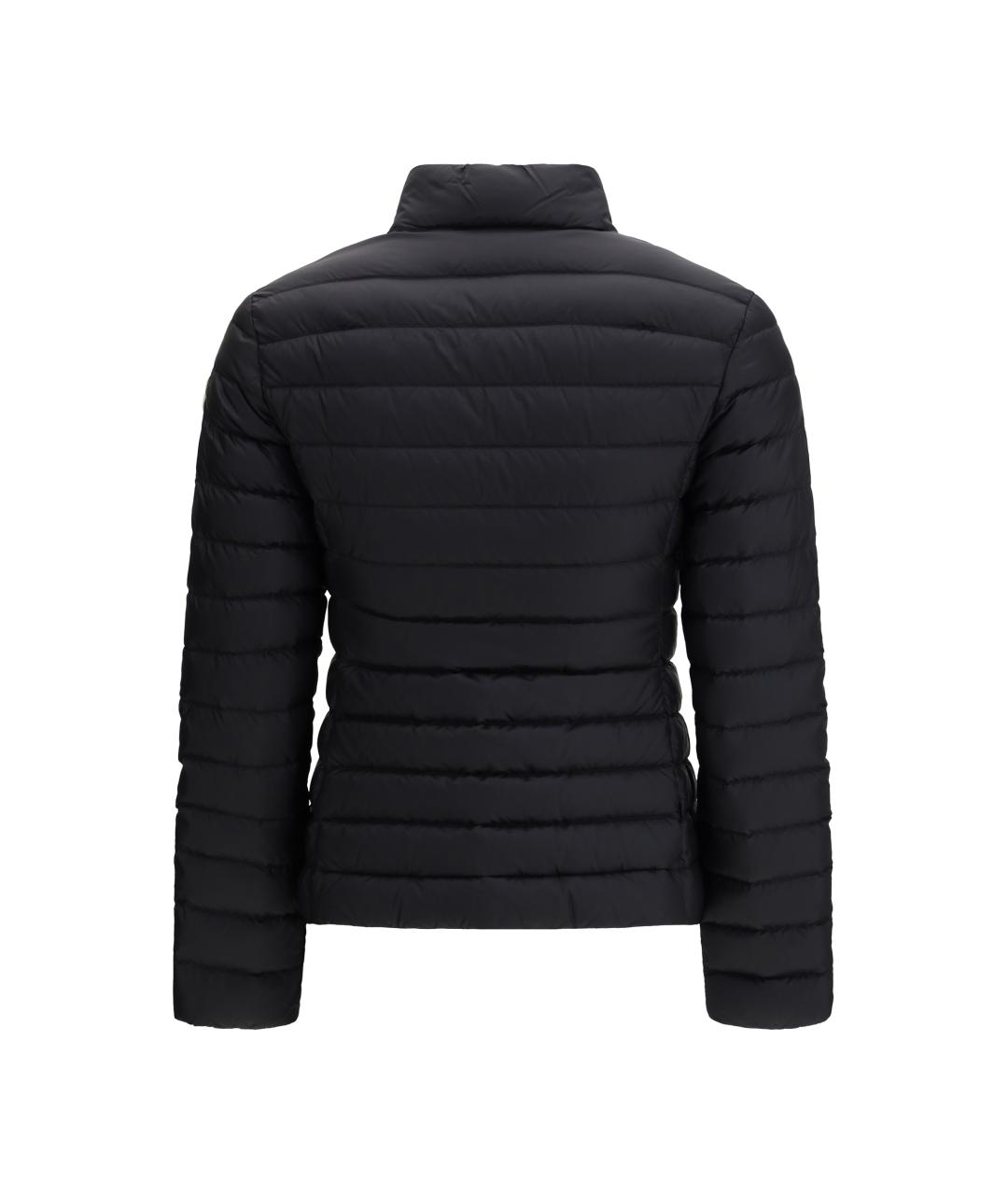 MONCLER Черная синтетическая куртка, фото 2