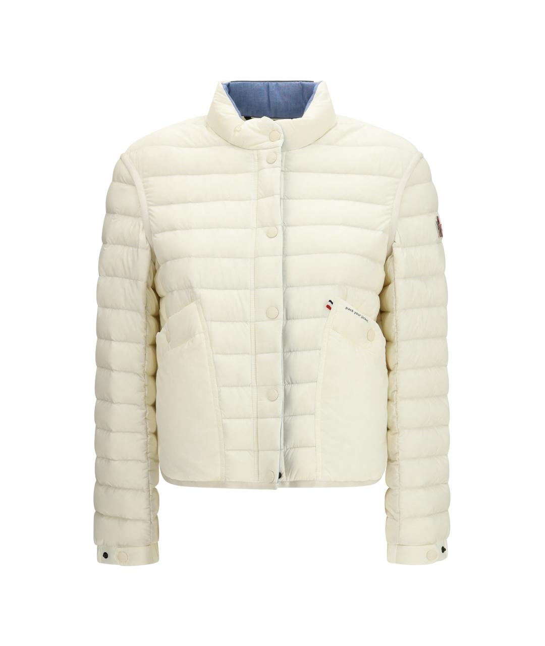 MONCLER GRENOBLE Бежевый пуховик, фото 1