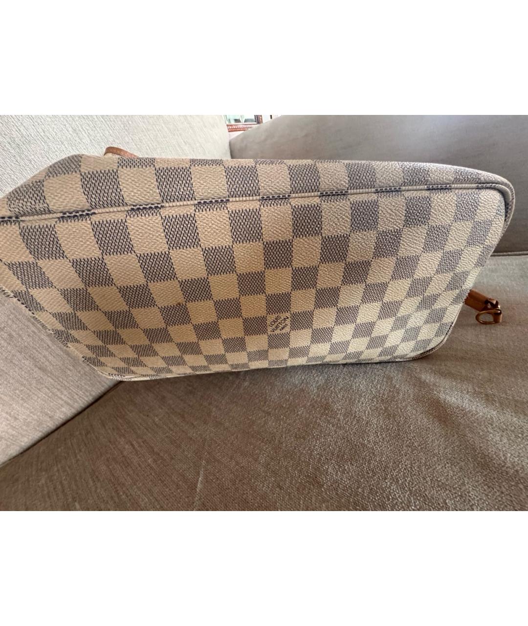 LOUIS VUITTON Белая сумка тоут, фото 8