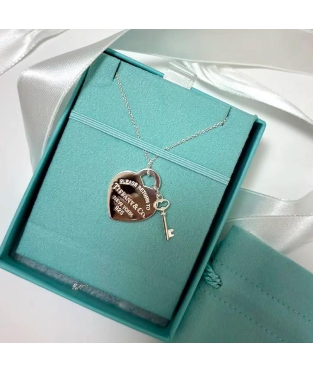 TIFFANY&CO Серебряная серебряная подвеска, фото 2
