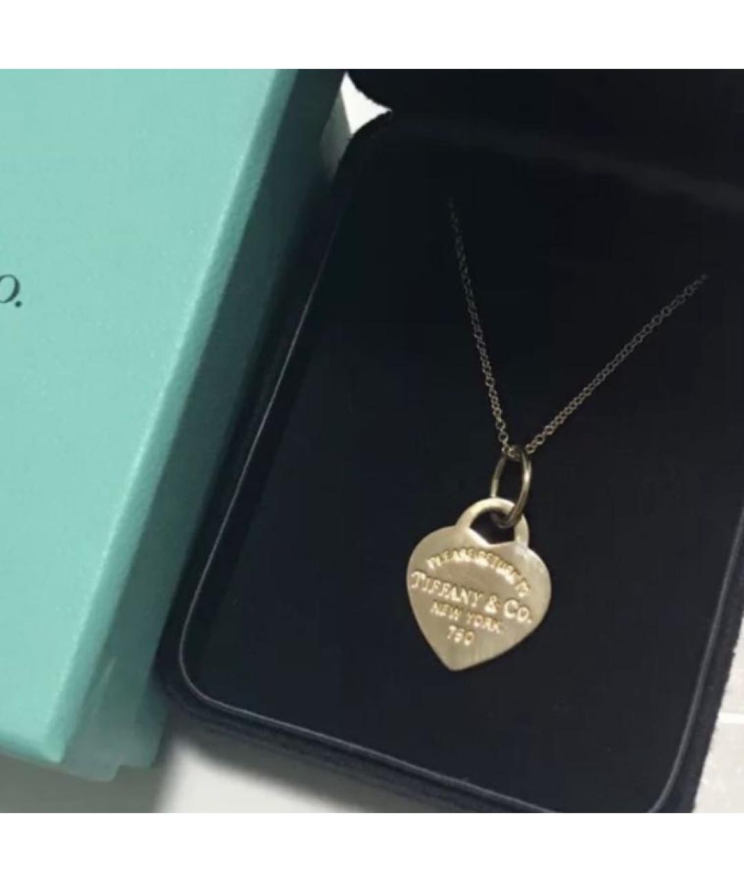 TIFFANY&CO Серебряная серебряная подвеска, фото 4