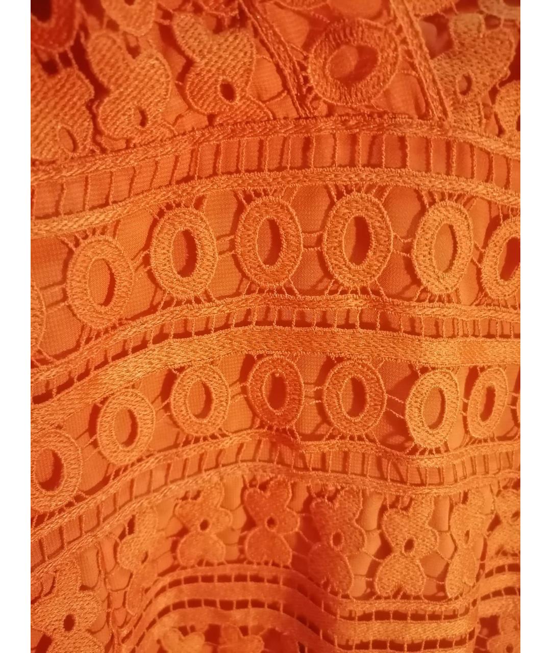 DIANE VON FURSTENBERG Красное полиэстеровое коктейльное платье, фото 4