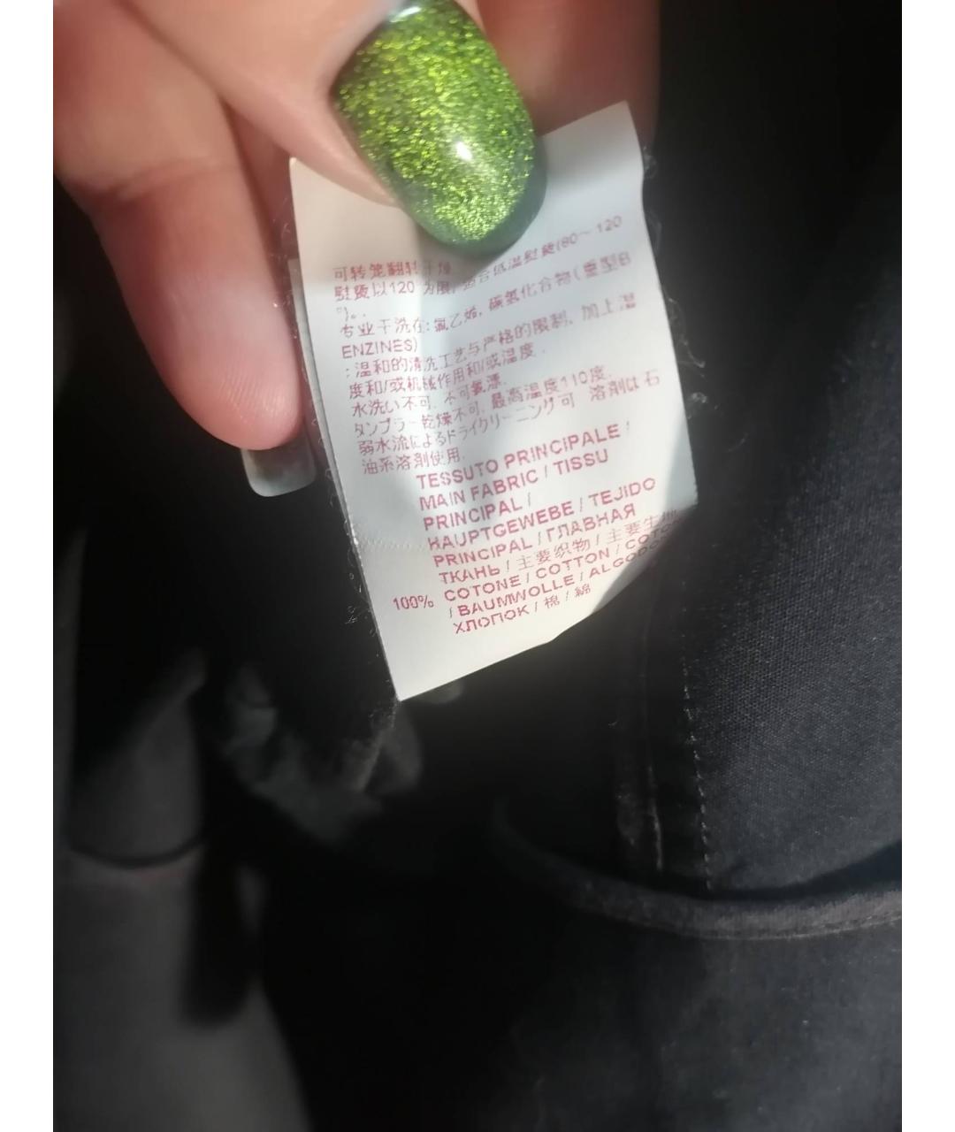 MARNI Черное хлопковое платье, фото 6