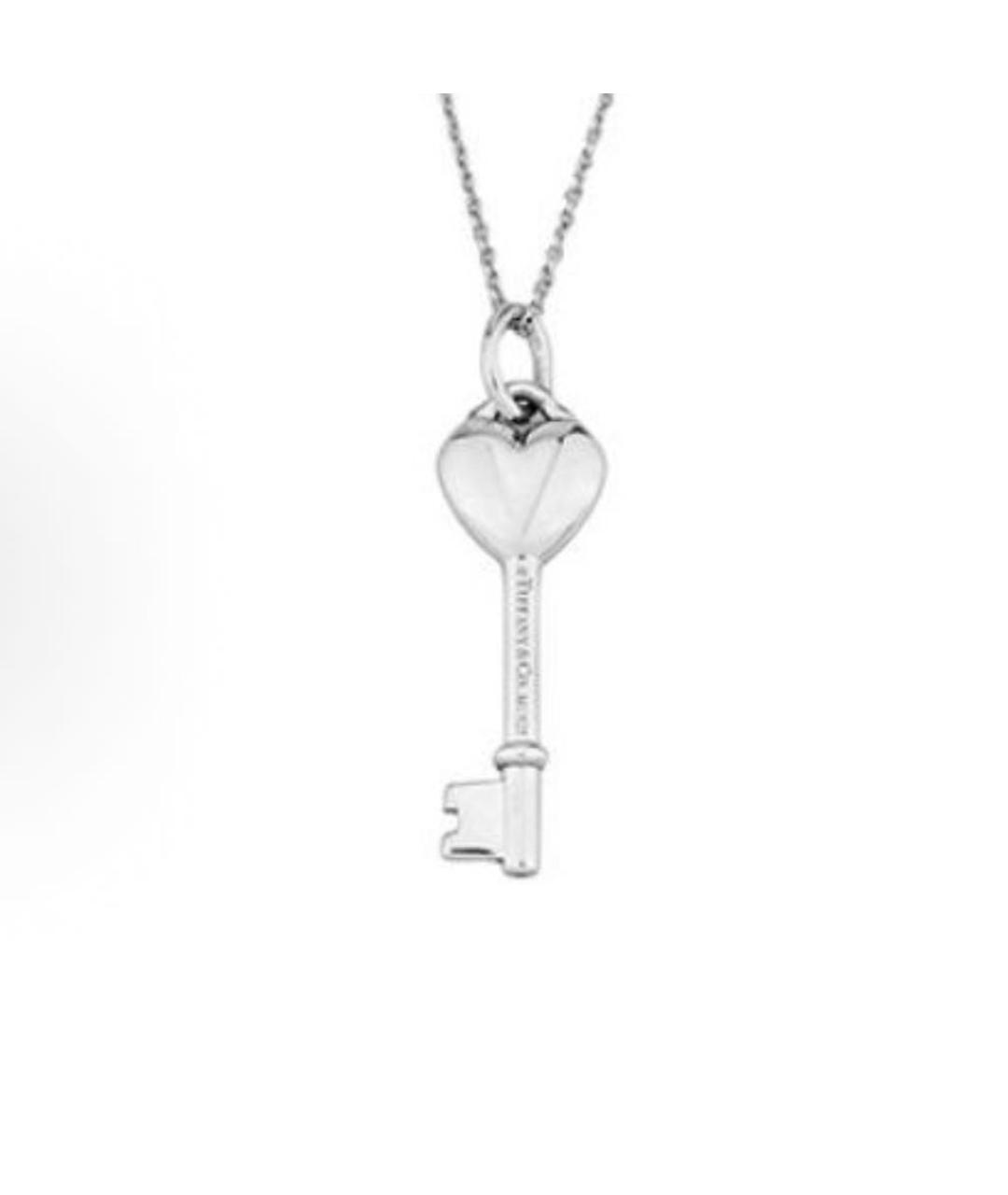 TIFFANY&CO Бирюзовая серебряная подвеска, фото 2