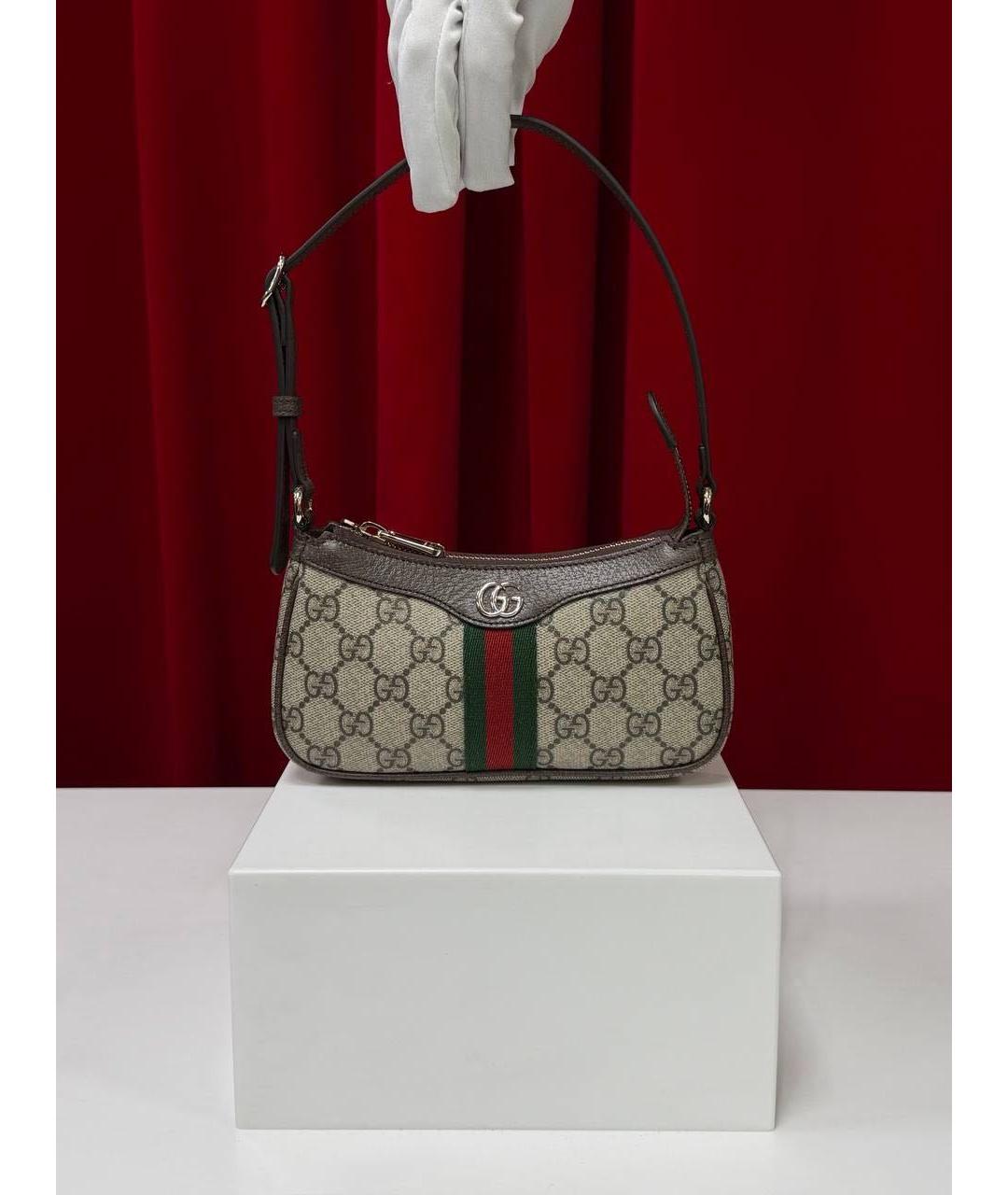 GUCCI Бежевая сумка через плечо, фото 5