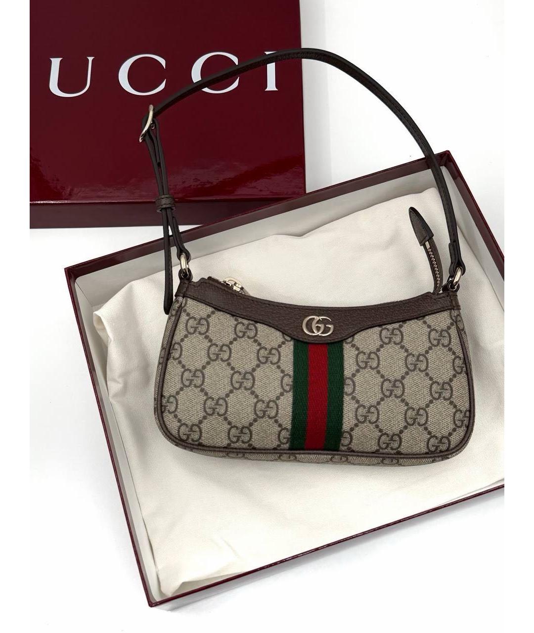 GUCCI Бежевая сумка через плечо, фото 8