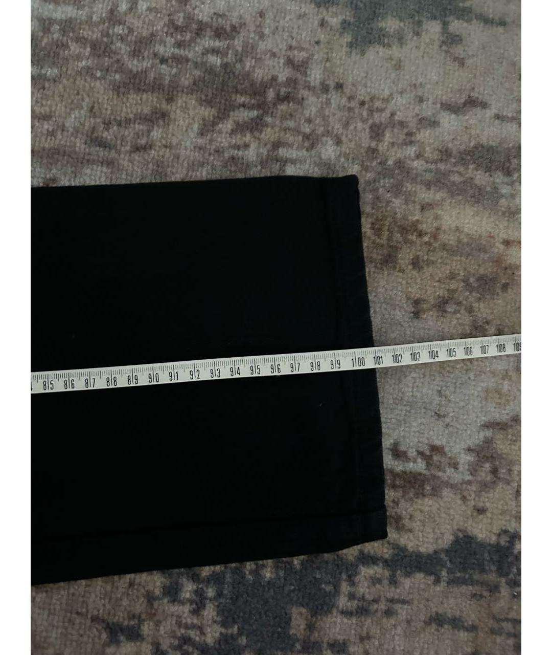 LEVI'S Черные хлопковые прямые джинсы, фото 5